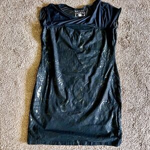 Killstar Dress Occult Symbols Print Black Witchy Goth Open Front Mini Dress 0311